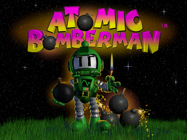 Atomic Bomberman – original titelgrafik